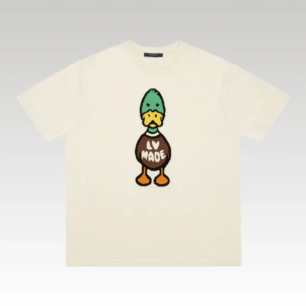 T-shirt Louis Vuitton LV Duck Beige - Drip Slum