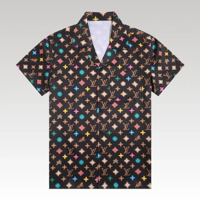 T-Shirt Louis Vuitton Monogram Multicolor LV010 - Drip Slum