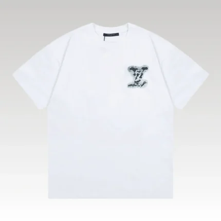 T-shirt Louis Vuitton White Green LV - Drip Slum