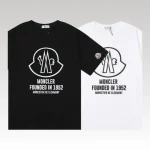 T-shirt Moncler Black MCL032 - Drip Slum