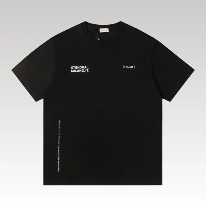 T-shirt Moncler FRGMT Milano Black MCL006 - Drip Slum