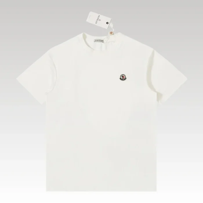 T-shirt Moncler Logo Patch Cotton MCL007 - Drip Slum