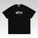 T-shirt Off-White Multi Logo Graphic Black Oversized OFF002 - Drip Slum