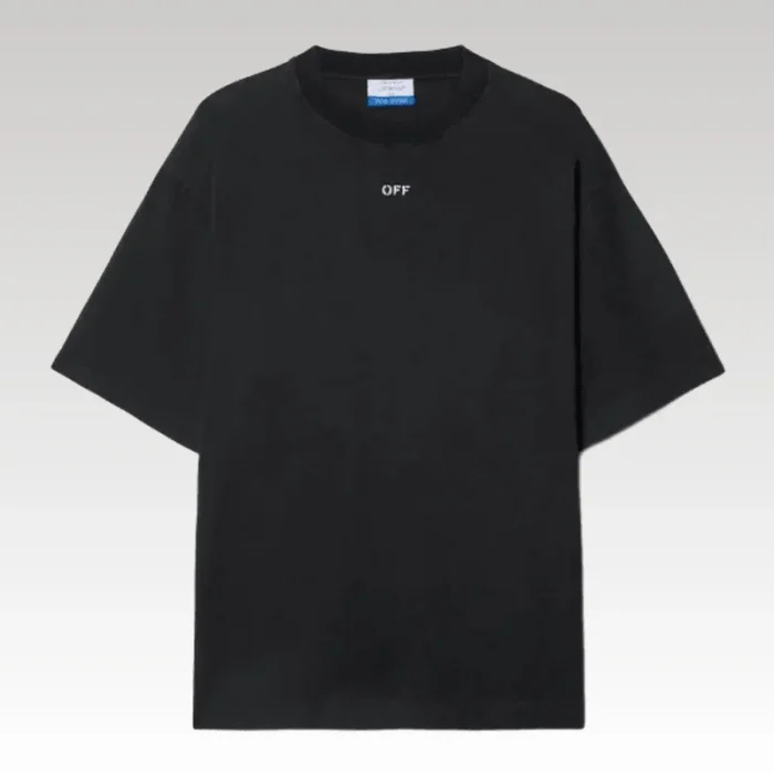 T-shirt Off-White S.Matthew Skate Tee with Off White Logo Black - Drip Slum