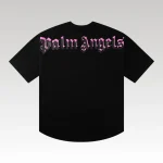 T-shirt Palm Angels Double Logo Oversized - Drip Slum