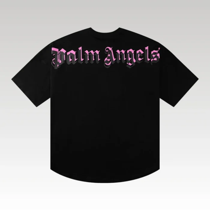 T-shirt Palm Angels Double Logo Oversized - Drip Slum