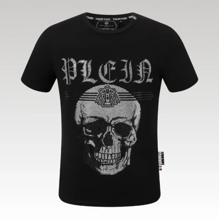 T-shirt Philipp Plein Skull Design PP003 - Drip Slum