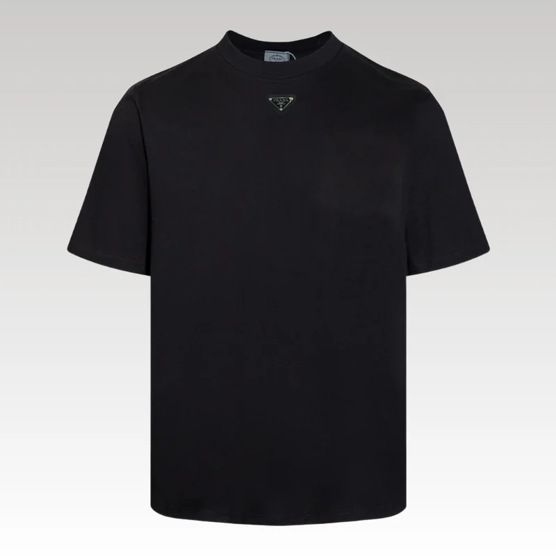 Home Basic 41 T-shirt Prada Black Men's PD043 - Drip Slum