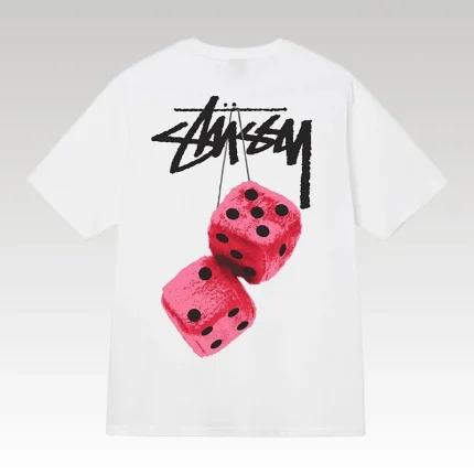 T-shirt Stussy Fuzzy Dice - Drip Slum