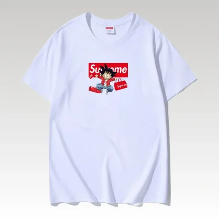 T-shirt Supreme Goku White Graphic SP012 - Drip Slum
