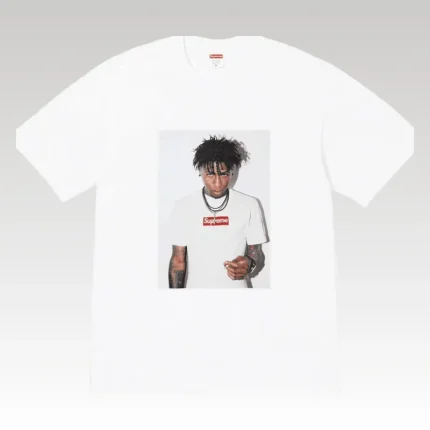 T-shirt Supreme NBA Youngboy White - Drip Slum
