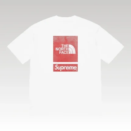 T-shirt Supreme x The North Face White - Drip Slum