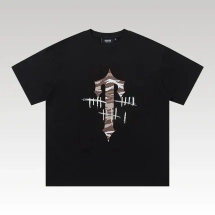 T-shirt Trapstar Black TPS009 - Drip Slum