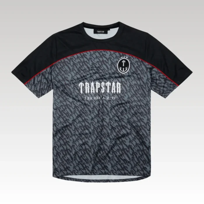 T-shirt Trapstar Football Jersey Grey - Drip Slum