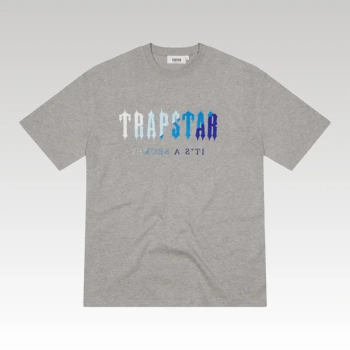 T-shirt Trapstar Trapstar Chenille Grey - Drip Slum