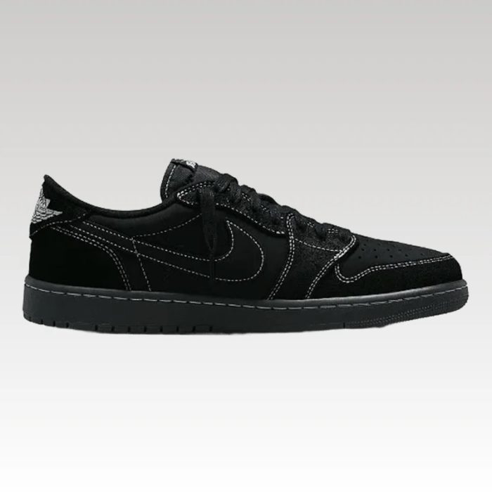 Travis Scott x Air Jordan 1 Low OG Triple Black - Drip Slum